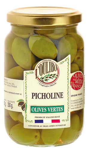 OLIVES VERTES PICHOLINE