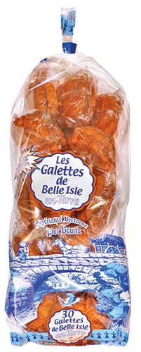 BISCUITERIE DES ÎLES LES GALETTES DE BELLE ISLE EN TERRE PUR BEURRE code EAN 5487877 