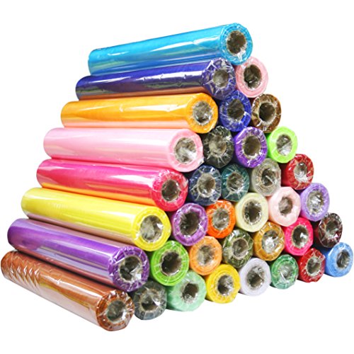 TtS 26m x 29cm ROULEAU DE TISSU organza Bobine ...