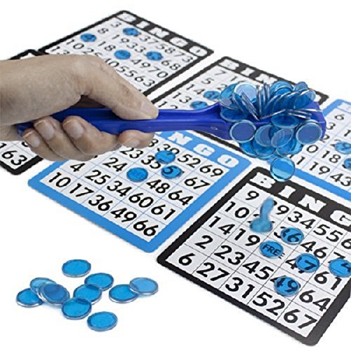 KIT Baton magnétique + 100 pions bleus pour LOTO et BINGO 5551239877208 Bingo KIT Baton magnétique + 100 pions bleus pour LOTO et BINGO 5551239877208 Bingo