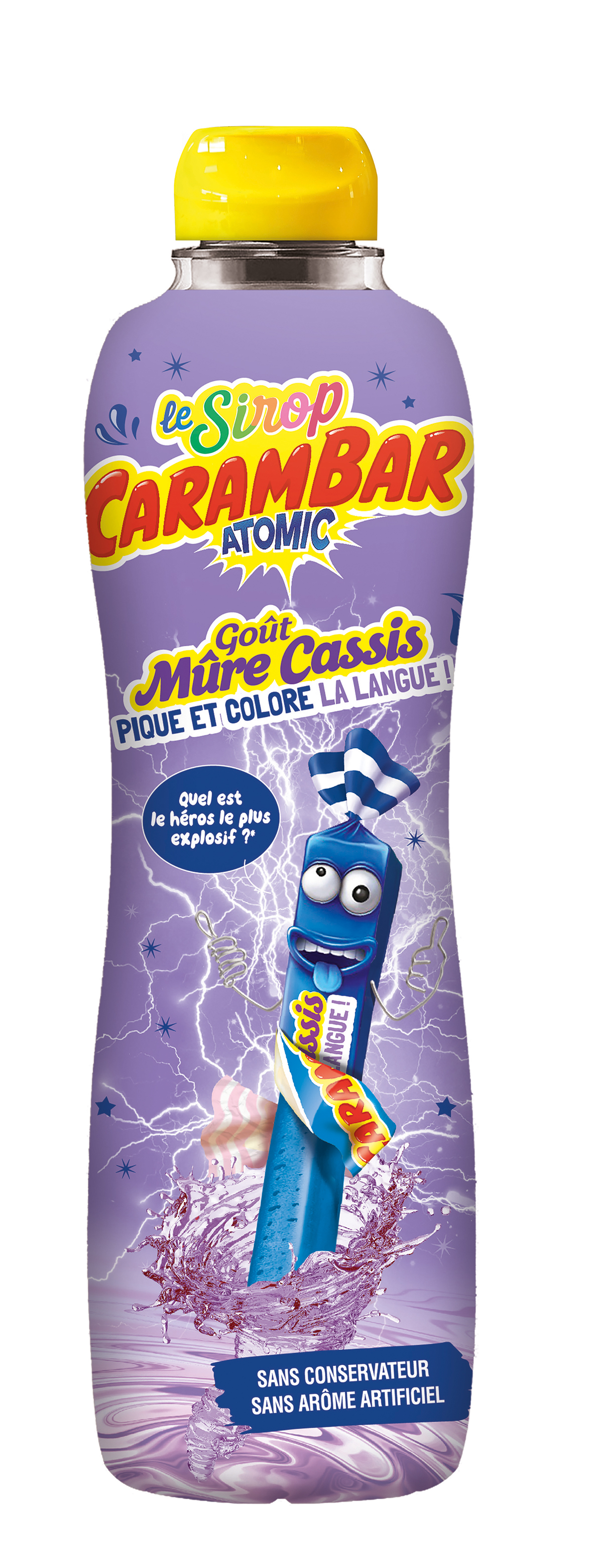 SIROP GOÛT MÛRE CASSIS 55566421900006 LE SIROP CARAMBAR ATOMIC