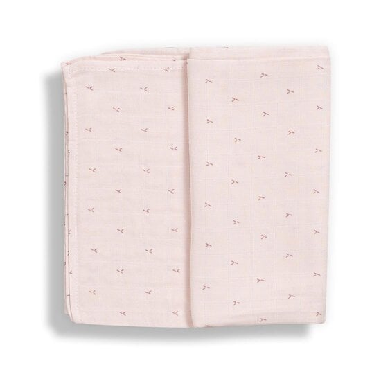 Gloop Lange en mousseline de coton Rose Pastel 70x70 cm code EAN 5600353198741 