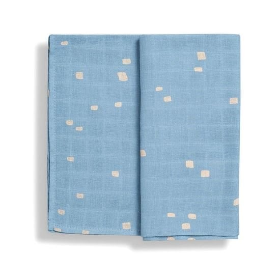  Gloop Lange Mousseline de Coton City Blue 70x70 cm code EAN 5600913300683 