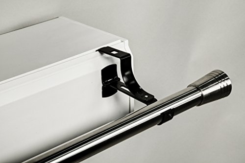 2 supports sans perçage GEKO pour tringle à rid...