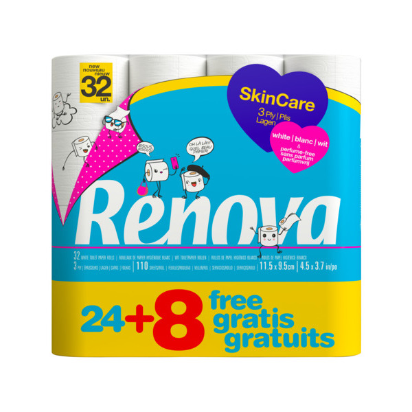 RENOVA Papier toilette code EAN 5601028030830 