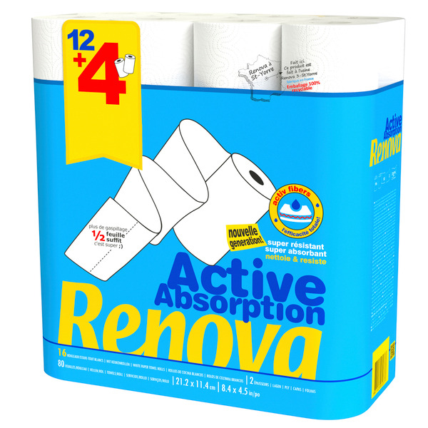 Essuie-Tout 
Active Absorption 5601028033336 RENOVA