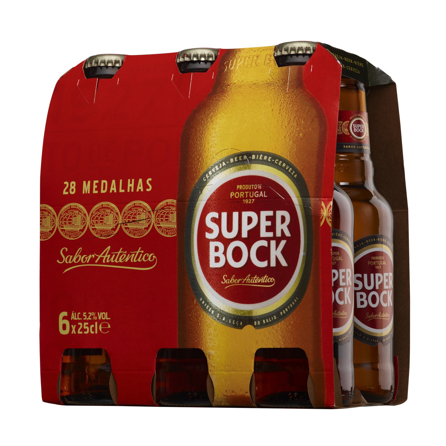 SUPER BOCK Bières blonde SUPER BOCK code EAN 5601164112308 
