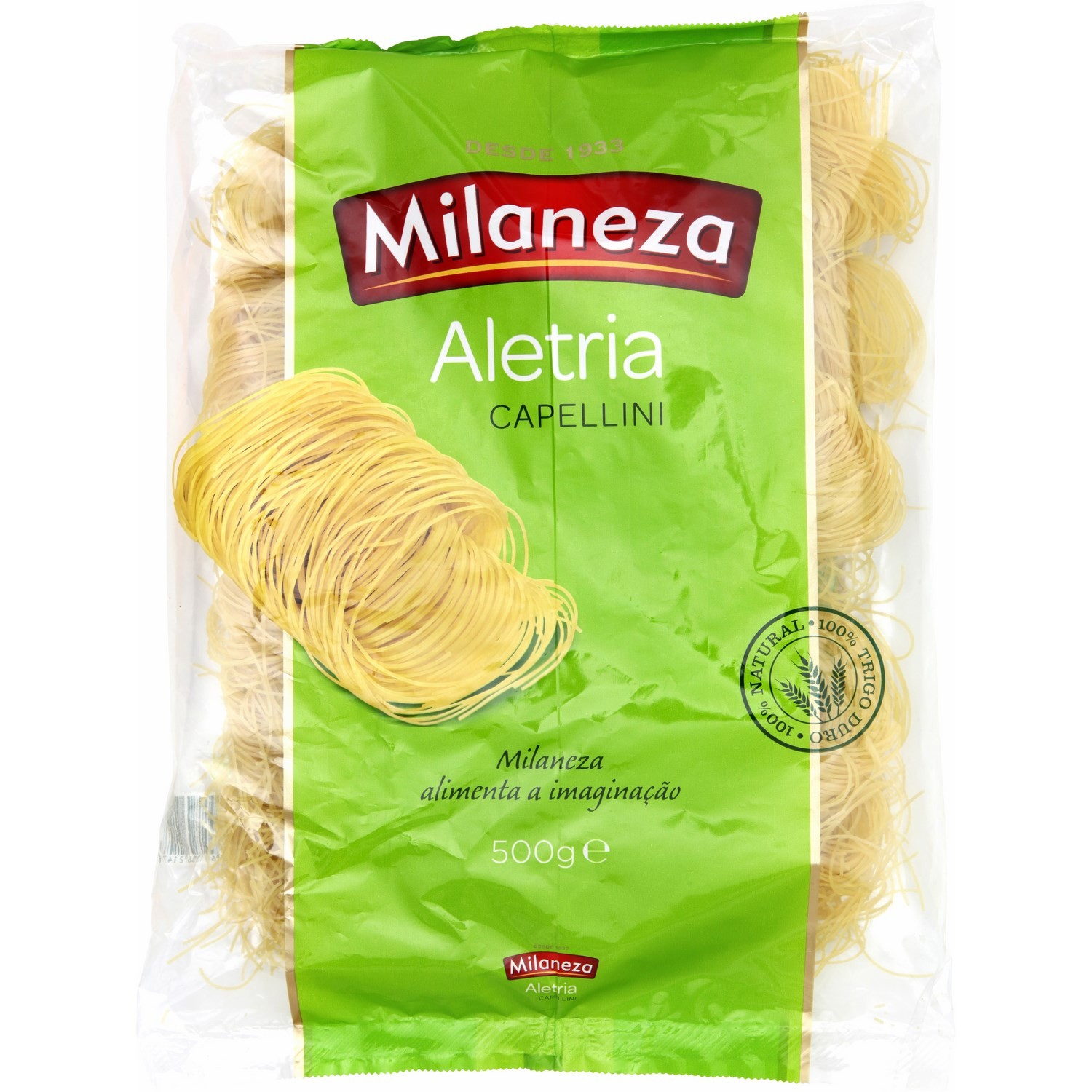 MILANEZA Pâtes Aletria Capellini MILANEZA code EAN 5601286214782 