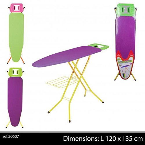 Générique Planche à Repasser Métal Vapeur - Table à Repasser Métal Spécial Vapeur - L.120 x l.35 cm code EAN 5601635211417 