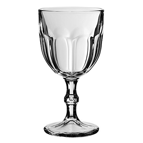 25369 calice verre à eau avec pied argent 31 cl...