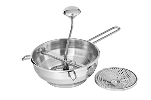 Art20918 moulin à légumes + 2 grilles inox 18 cm