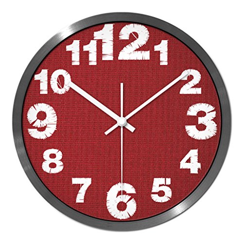 horloge murale Horloge murale Salon Creative Horloge Moderne Quartz Montres Et Horloges Montre De Poche Chambre Mute Personnalité Grande Horloge Murale ( couleur : A , taille : 12inches ) code EAN 5602287530956 