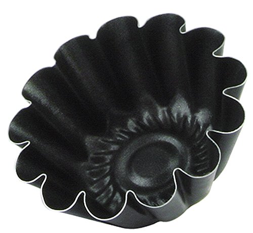 412509 dulce lot de 4 moules à brioche petit 9 cm