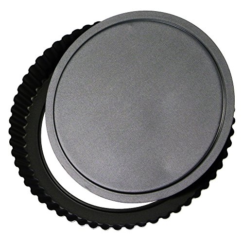 Moule à Tarte Cannelé, Fond Amovible 32 cm - Dulce