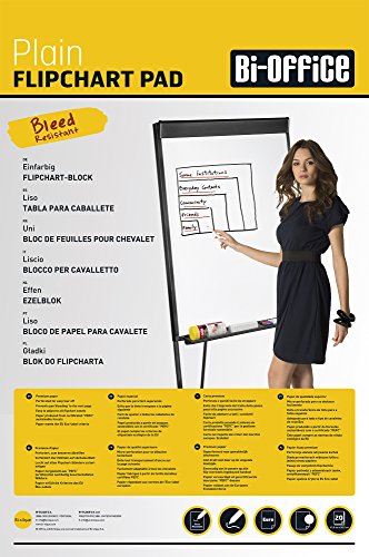 Bi-Office Lot de 5 Tableaux à feuilles mobiles ...