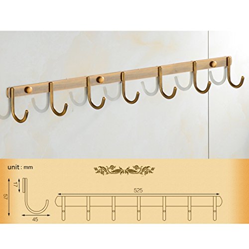 Hook Full - Cuivre Crochets de cuisine antique ...