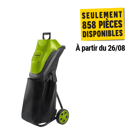 BROYEUR DE VÉGÉTAUX 2500 W  IT'OOLS code EAN 5604612757731 