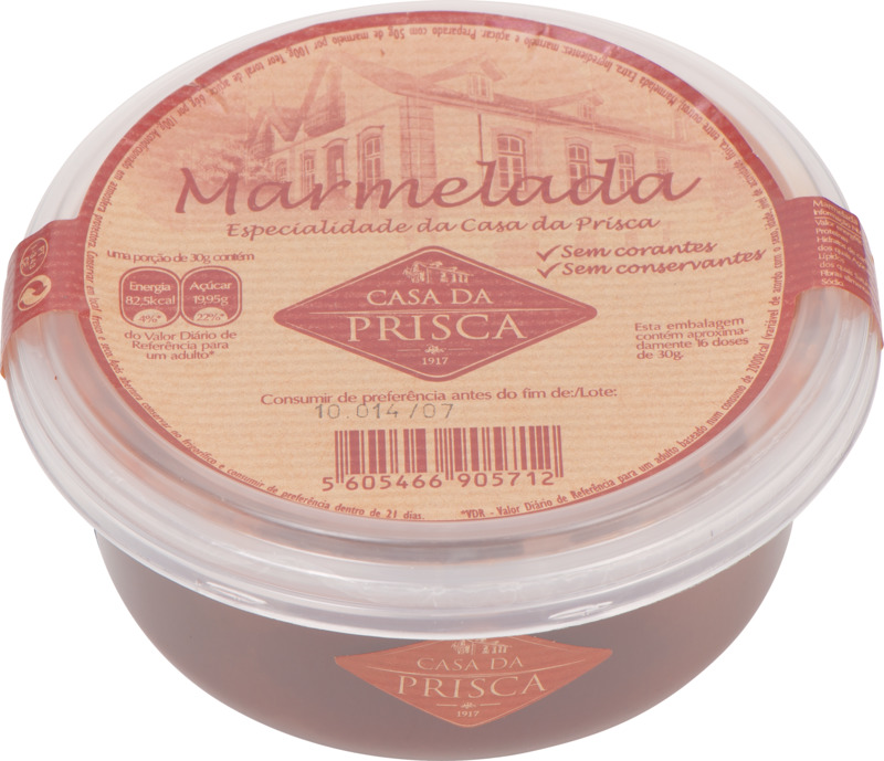 PRISCA CONFITURE DE COING PRISCA code EAN 5605466905712 