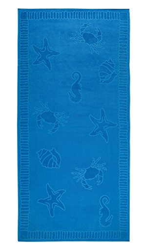 SERVIETTE DE PLAGE EN VELOURS - TAILLE XXL 100x...