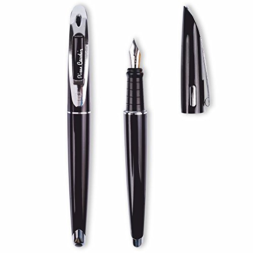 Pierre Cardin PIERRE CARDIN Discovery Parure Stylo Plume & Stylo Bille Noir Attributs Chromés code EAN 5608832204136 