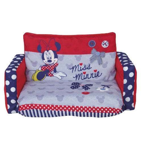 864091 canapé-lit tween disney minnie rouge