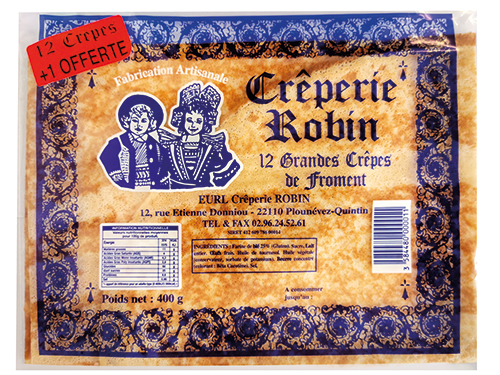 CRÊPERIE ROBIN GRANDES CRÊPES DE FROMENT code EAN 5669526 