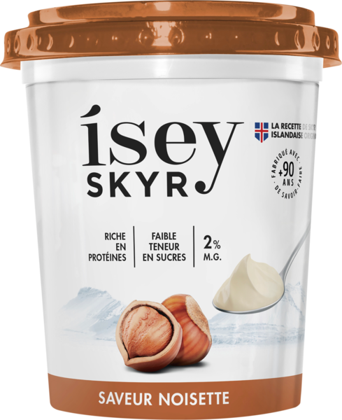 87690008 ISEY SKYR POT NOISETTE 1X400G  code EAN 5690845002144 