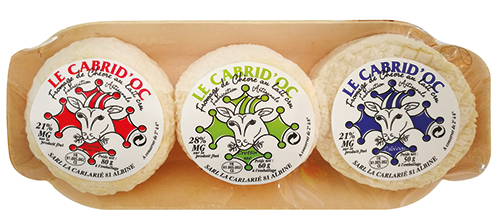 ASSORTIMENT DE CROTTINS DE CHÈVRE