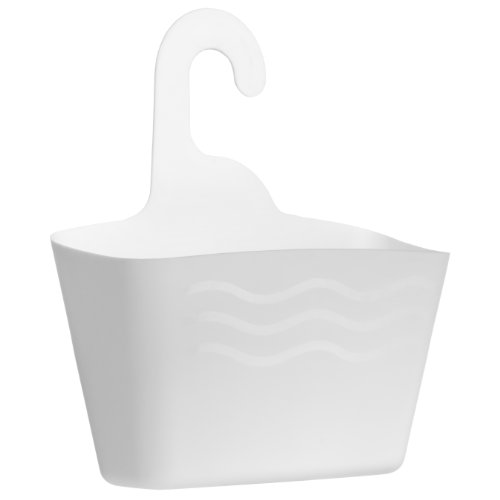 Panier de rangement à suspendre blanc