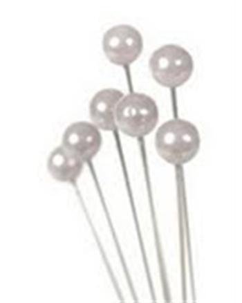 Argent perles épingles à tête ronde pour mariag...
