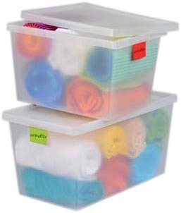 BOÎTE DE RANGEMENT À ROULETTES 50 L 5701922239701 (5701922239701)