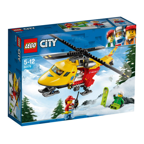 lego-city L'hélicoptère-ambulance code EAN 5702016077483 