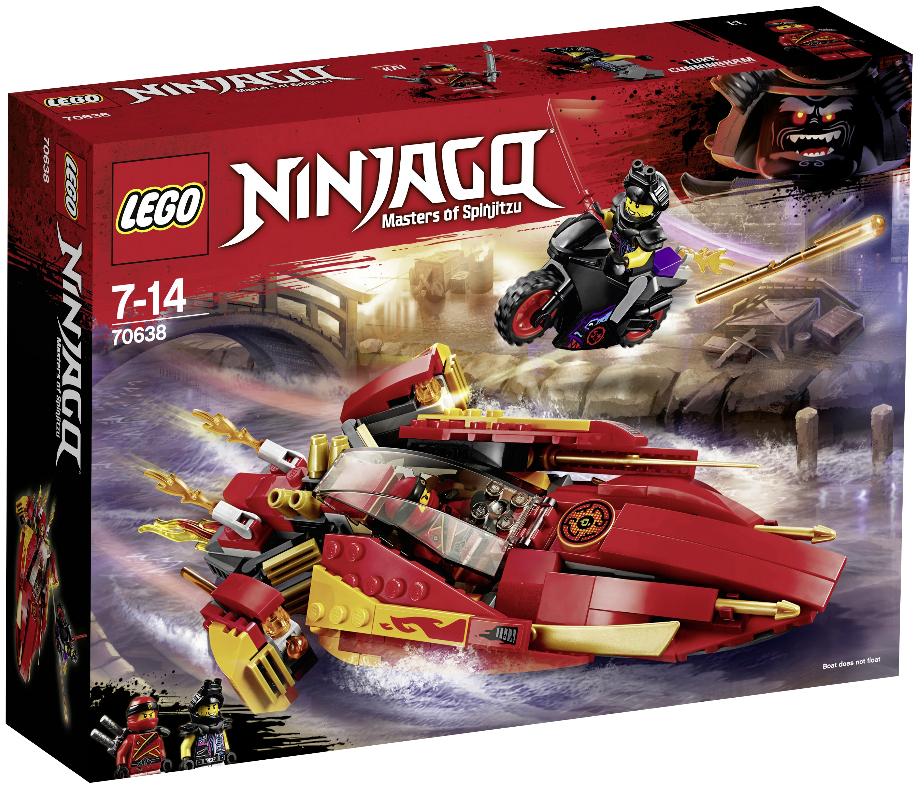 Lego Ninjago Le bateau Katana V11 Lego Ninjago code EAN 5702016108897 