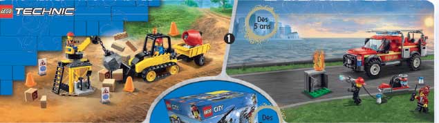 LE CAMION DU CHEF DES POMPIERS LEGO CITY