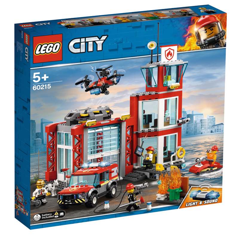 lego LA CASERNE DE POMPIERS lego code EAN 5702016393231 