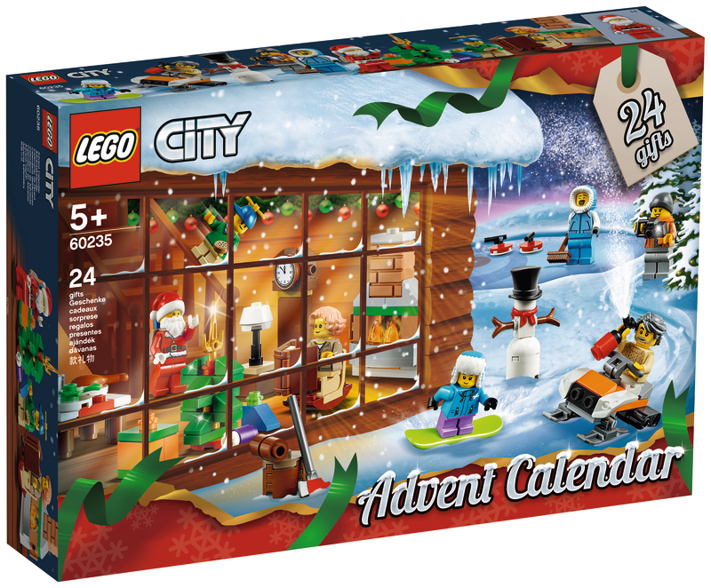 LE CALENDRIER DE L’AVENT LEGO® CITY LEGO