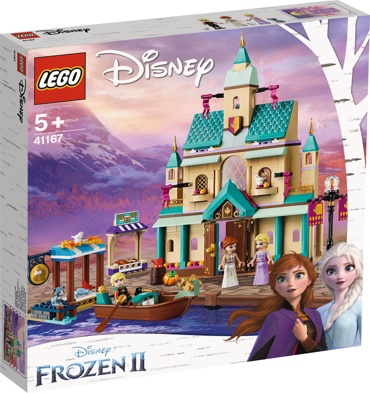 LE CHÂTEAU D'ARENDELLE LA REINE DES NEIGES 2 lego