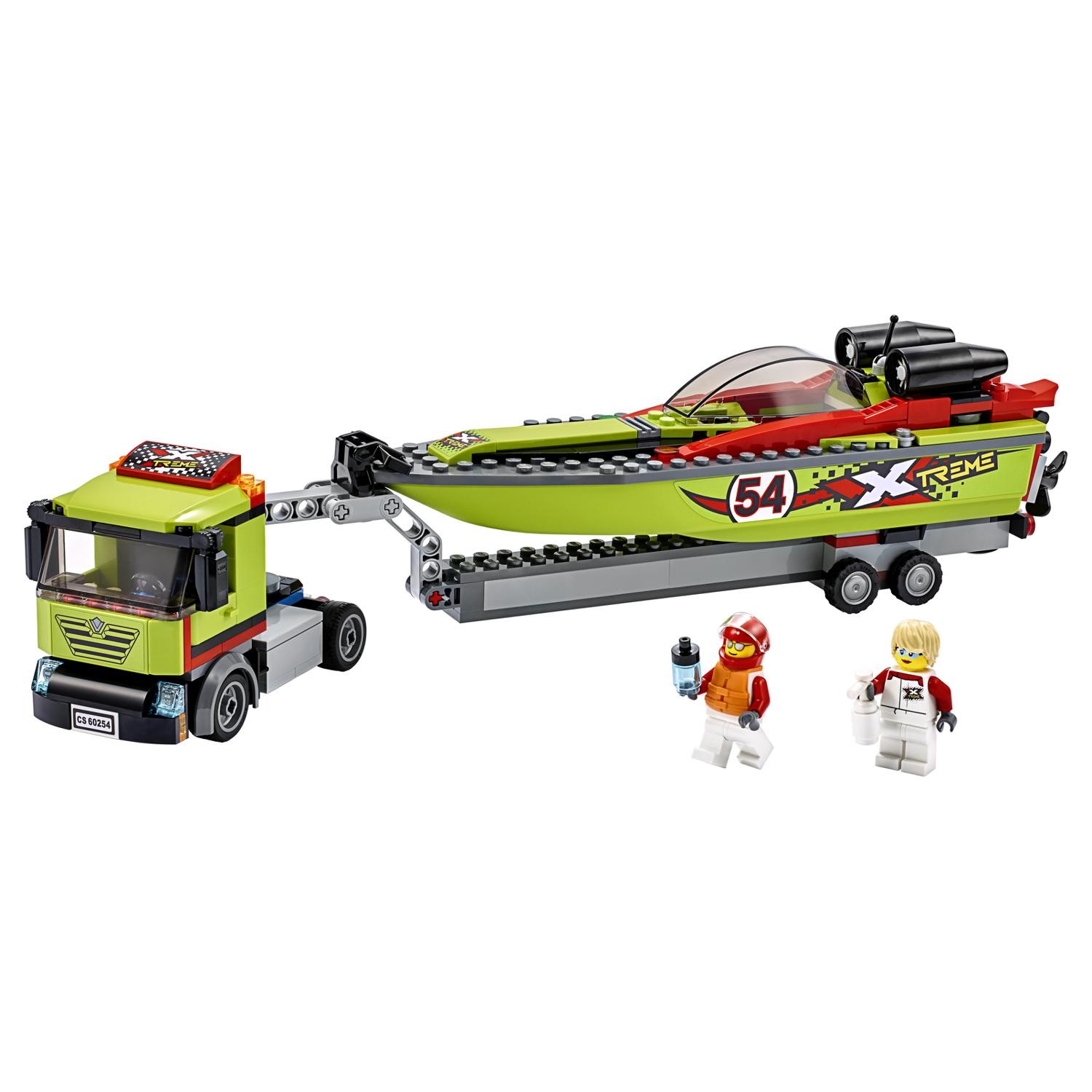 Le transport du bateau de course 60254 LEGO®