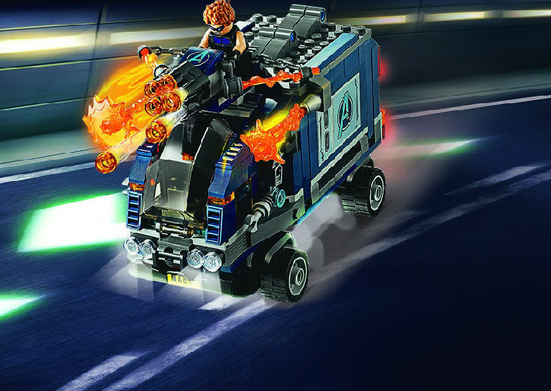 L'ATTAQUE DU CAMION DES AVENGERS 5702016618051 legoavengers