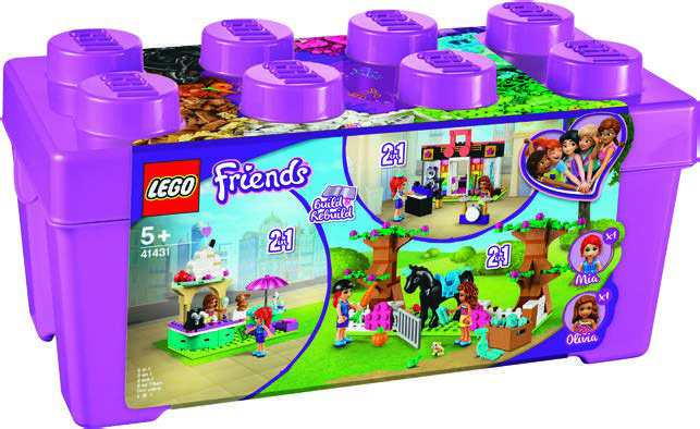 LA BOÎTE DE BRIQUES DE HEARTLAKE CITY