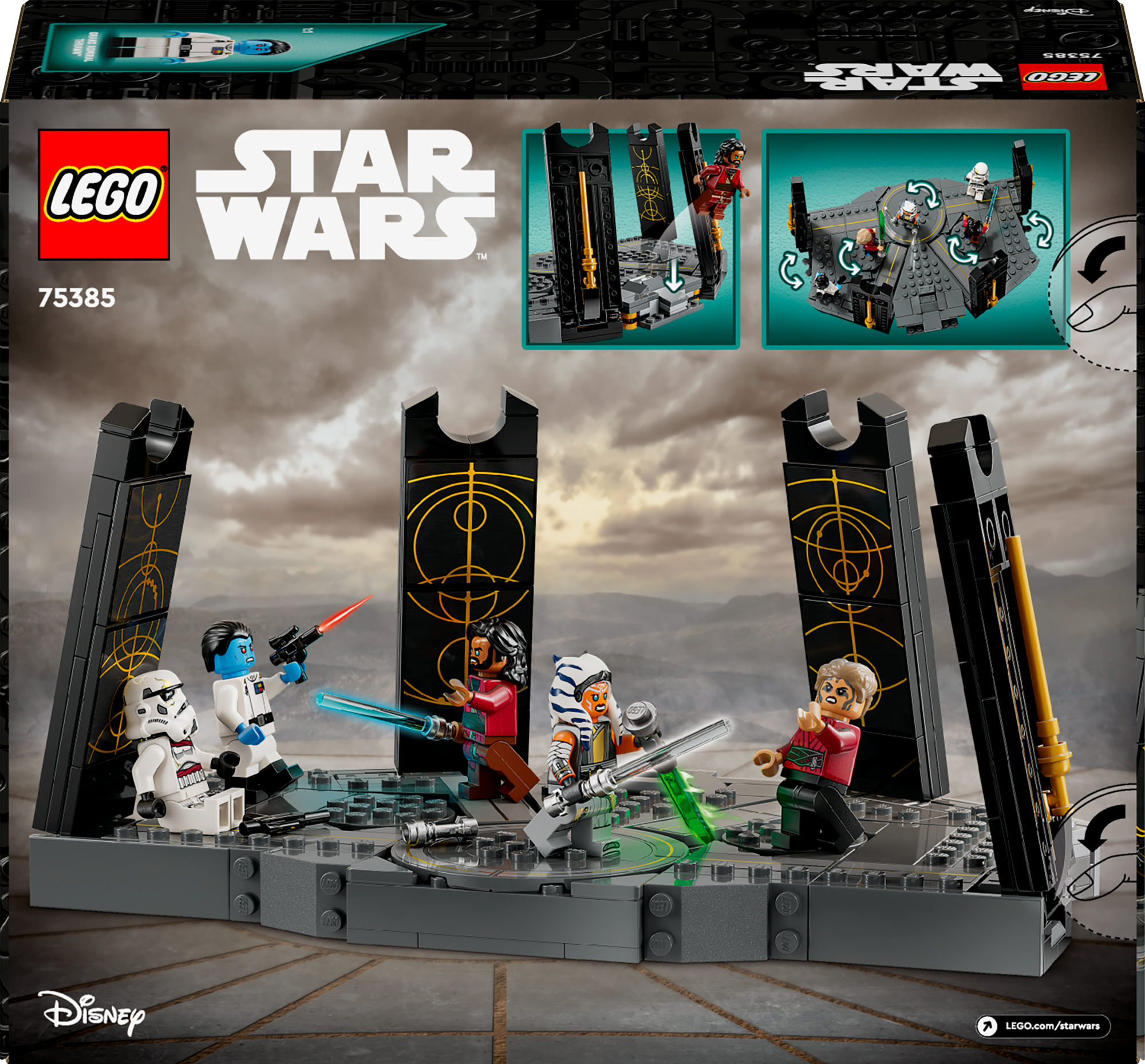 LEGO LE DUEL D'AHSOKA TANO SUR PERIDEA code EAN 5702017584416 