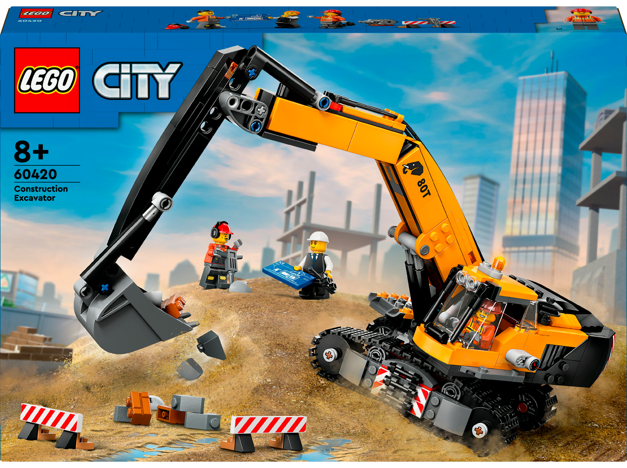 LEGO 1. LA PELLETEUSE DE CHANTIER JAUNE
2. LE LABORATOIRE de police SCIENTIFIQUE mobile code EAN 5702017586939 