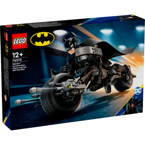 La Figurine De Batman™ À Construire Et La Moto Bat-Pod 5702017590240 