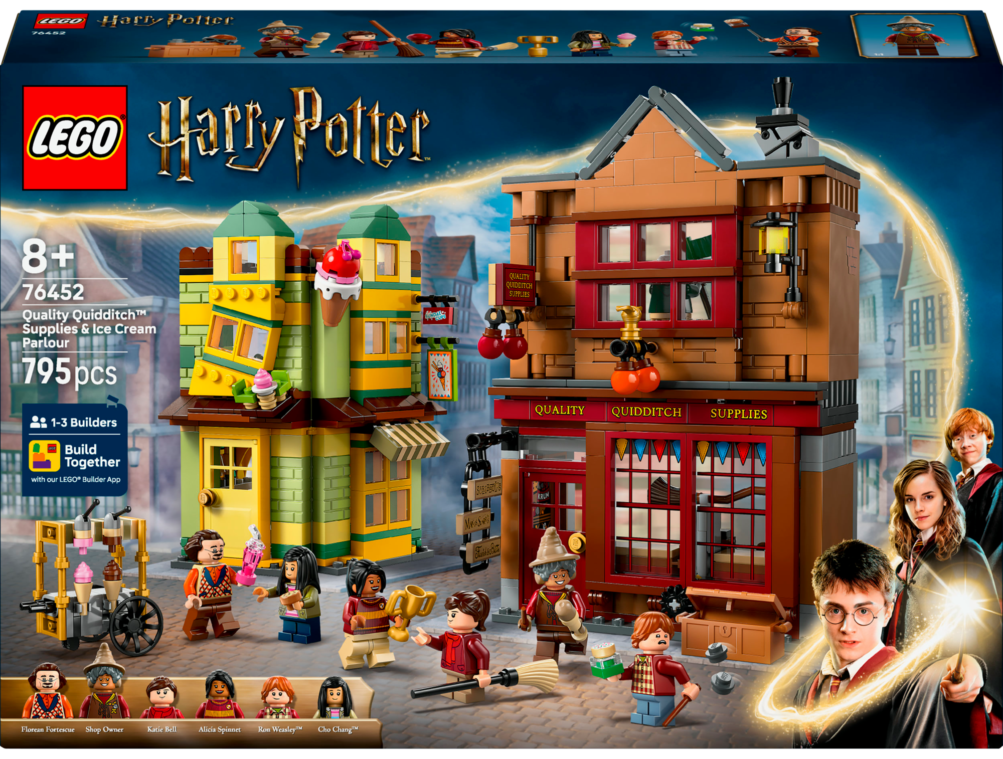 LEGO MAGASIN D'ACCESSOIRES DE QUIDDITCH ET MARCHAND DE GLACES code EAN 5702017812908 