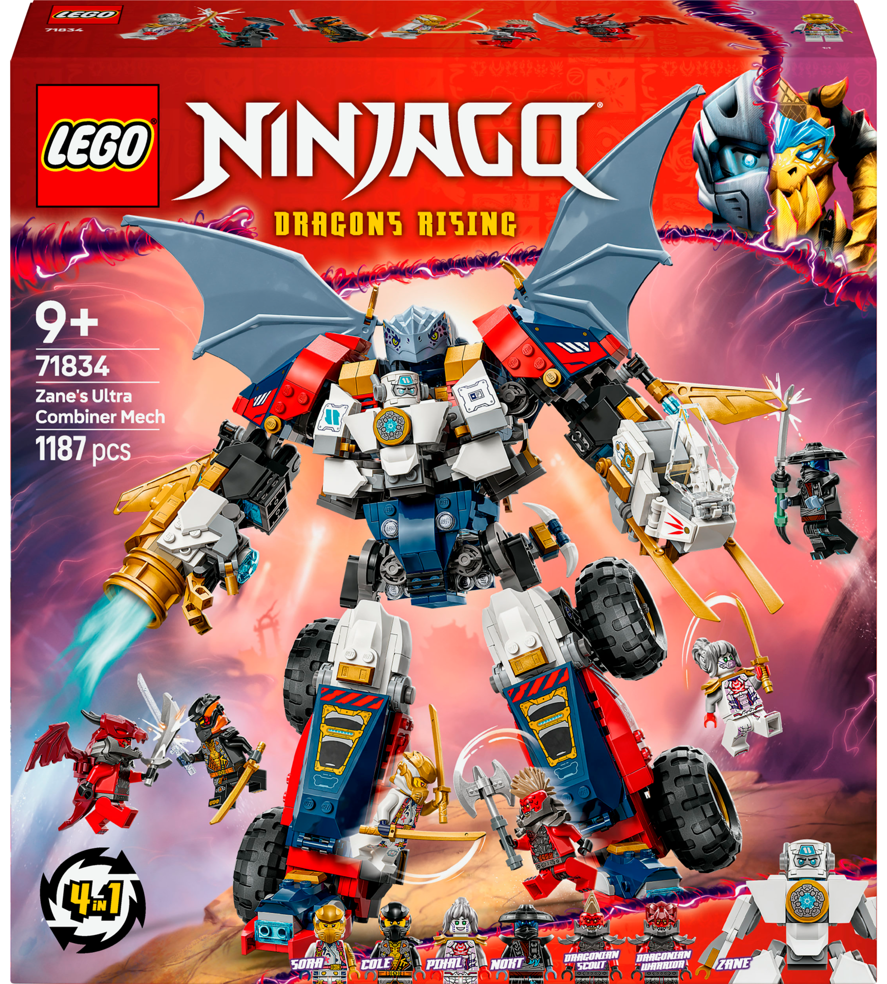 LEGO ROBOT ULTRA COMBO DE ZANE 4-EN-1 code EAN 5702017815695 