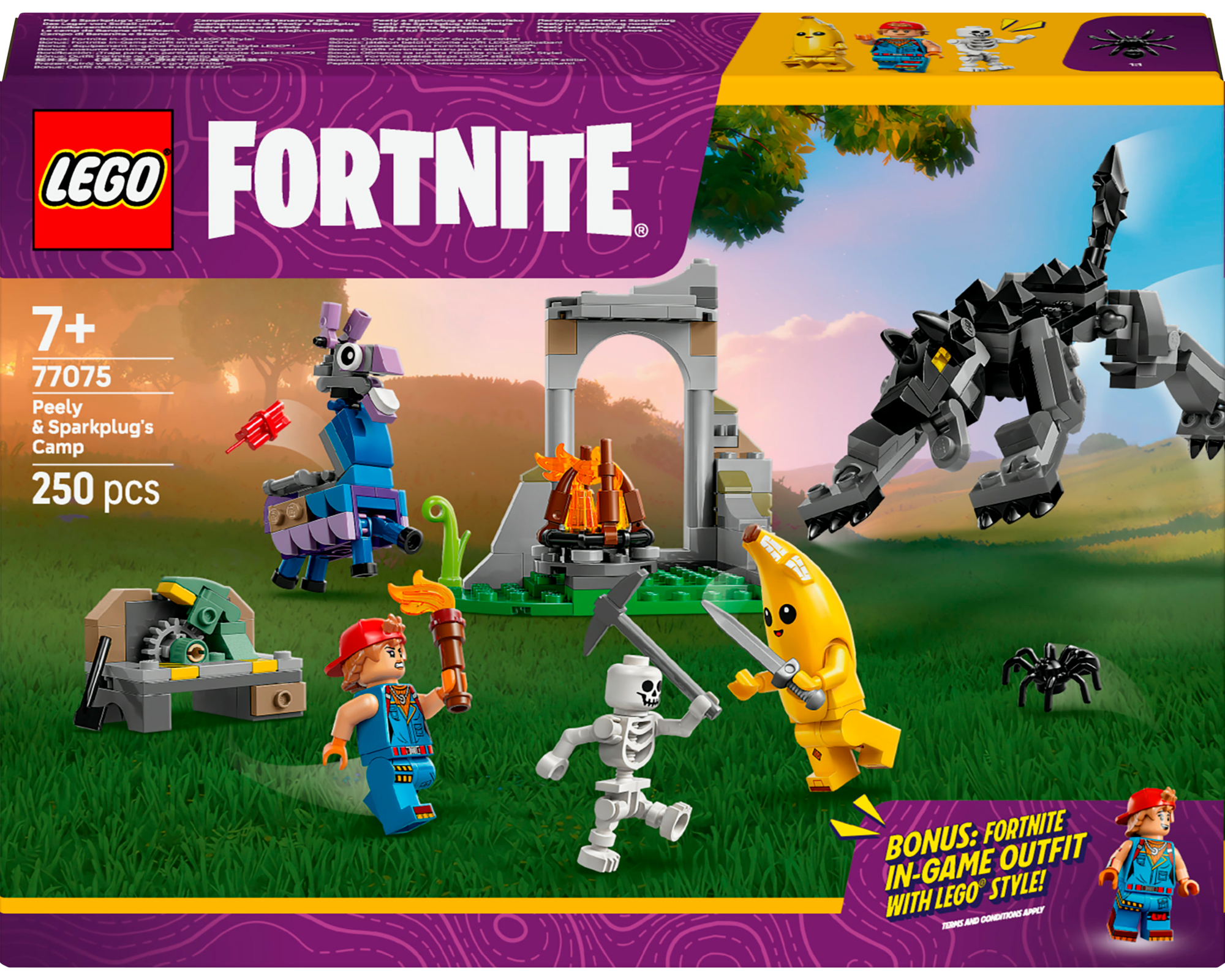 LEGO 1. LE CAMP DE BANANE ET MECANO
2. La maison de porcelet code EAN 5702017824307 