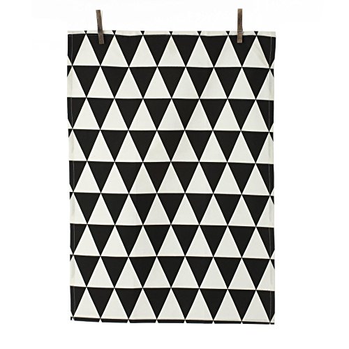 - torchon triangle noir