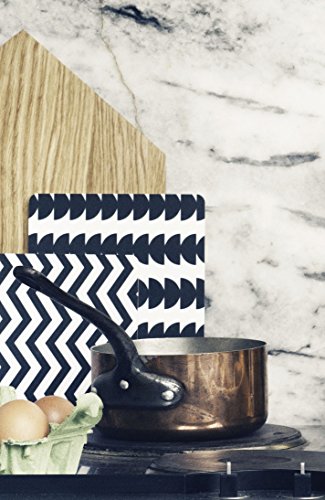 Planche à tartiner - Black & White - Zig Zag