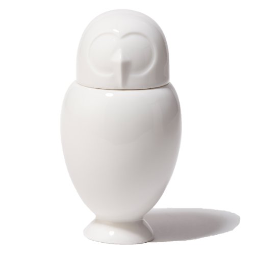 Po Selected Chouette sucrier porcelaine blanc 7 cm x 7 cm x 14,5 cm code EAN 5707112007075 