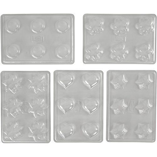 Moule bougies flottantes, Fleur, coeur, soleil,...